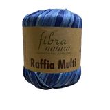 Himalaya Fibra Natura Raffia Multi - Rafya Şapka Çanta Kağıt İp 117 23 Mavi Koyu Mavi