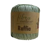 Himalaya Fibra Natura Raffia - Rafya Şapka Çanta Kağıt İp 116 30 Küf Yeşili