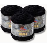 Himalaya Koala 75709 Peluş Örgü Ipi 3 Adet - Renkli