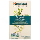 Himalaya Organic Bacopa 60 Caplets - İthal