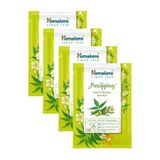 Himalaya Since 1930 Arındırıcı Kağıt Maske, Neem, Çay Ağacı, Hyaluronik Asit, %100 Pamuk, Tüm Ciltler, 30 Gr 4 Adet