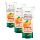 Himalaya Since 1930 Peeling Etkili Hassas Yüz Temizleme Jeli, Kayısı, Aloe Vera, Parabensiz, Tüm Ciltler, 150 ml (3 paketi)