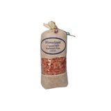 Himalaya Tuzu Granül Iri Tane Pembe 1 kg Orijinal Bez Torba