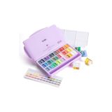 HIMI HIMI Twin Cup Gouache Set 36 Renk x 12 gr Guaj Boya (Purple Case)