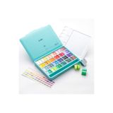 HIMI HIMI Twin Cup Gouache Set 48 Renk x 12 gr Guaj Boya (Green Case)