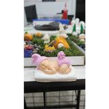 Himi Pasta Süsleri Kız Bebek 1 Adet Plastik Minyatür Figür Karakter Oyuncakları Evcilik Oyuncakları Küçük Minik Oyuncaklar - Çok Renkli