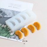 Himi Pasta Süsleri Mandalina 4'lü Plastik Minyatür Figür Karakter Oyuncakları Evcilik Küçük Minik Oyuncaklar - Çok Renkli