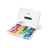 Hımı Twin Cup Gouache Set 112 Renk X 12 Gr Guaj Boya White Case Karışık Renk