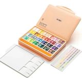 Hımı Twin Cup Gouache Set Guaj Boya Seti 48 Renk x 12 Gr. (Peach Fuzz Case)