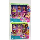 HIMMIY Littlest Pets Shop Minişler 12 Li Miniş Ailesi Yeni Nadir Serii