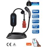 Hims 11kW Ev Tipi Taşınabilir Elektrikli Araç Şarj İstasyonu HCTK-11-PS Türkiye Menşeli Güçlü Performans