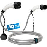 Hims EMEF-22T2-GB-10 22 kw Tip 2 Soketli 10 m Gri Elektrikli Araç Şarj Kablosu