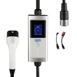 Hims HCTK-22-G 22kW Tip 2 Taşınabilir Mobil Elektrikli Araç Şarj İstasyonu| Alüminyum Gövde, Akıllı Ekran, Quick Soket ile Otomatik Akım Ayarı, Type 2, 5m Kablolu (HCTK-22-G)