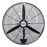 Hims TRNHL HEF D650-65 cm Siyah Sanayi Tipi Duvar Tipi Vantilatör