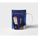 Hinata Hyuga Naruto Anime Tasarım Kupa - Hediyelik Kupa - Baskılı Kupa - 001 - Beyaz - 300 ml