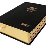 Hindi Bible Compact Index Vinyl TI Gilt Yapp O.V. (2021) Contains Old and New Testament BSI