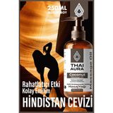 Hindistan Cevizi Aromalı Masaj Yağı 250ML – Rahatlatıcı, Aromaterapi ve A.f.r.o.d.i.z.y.a.k Etkili