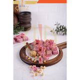 Hindistan Cevizi Kaplı Güllü Fındıklı Kral Lokum (1000 Gram)