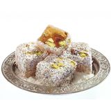 Hindistan Cevizli Antep Fıstıklı Lokum 250 g
