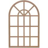 Hint Pencere Ayna Kanallı Boyanabilir Dekoratif Duvar Çerçeve 18Mm Ham Mdf 50X70cm