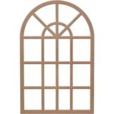 Hint Pencere Ayna Kanallı Boyanabilir Dekoratif Duvar Çerçeve 18MM Ham Mdf 65X100CM - Çok Renkli - Genel