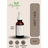 Hint Yağı 100 ml – Saf Doğal Bitkisel Bakım Yağı | Saç, Kaş, Kirpik ve Cilt Bakımı