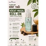 Hint Yağı Vücut Masaj Roll-On (Göbek Ve Kalça Bakımı) - 50 Cc