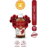Hint Yağı%100 Saf ve Doğal Soğuk Sıkım 50 ML Saç & Cilt Bakım Yağı, Kaş & Kirpik Doğal Destek