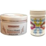 Hintohu Three Brand 100ML Arnavut Aklık Kremi+Foot Care Cream 50ML Ayak Bakım Kremi Nane Ferahlığı - 1li