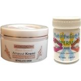 Hintohu Three Brand 100ML Arnavut Aklık Kremi+Foot Care Cream 50ML Ayak Bakım Kremi Nane Ferahlığı - Paket