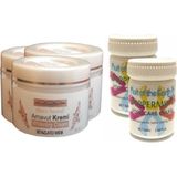Hintohu Three Brand 100ML Arnavut Aklıkkremi 3AD+FOOT Carecream 50ML Ayakbakımkremi Naneferahlığıve - 1 Adet
