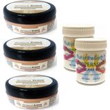 Hintohu Three Brand 50ML Arnavutaklıkkremi 3AD+FOOT Carecream 50ML Ayak Bakımkremi Naneferahlığıvek - Paket