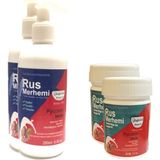 Hintohu Tüy Dökücü Azaltıcı Rus Merhemi 250 ml 2 Adet+Genital Bölge Merhemi 50 ml 2 Adet Olegovich