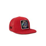 Hip Hop Kids Aslan Logolu Kırmızı Çocuk Trucker Şapka