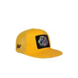 Hip Hop Kids Aslan Logolu Sarı Çocuk Trucker Şapka
