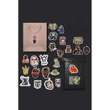 Hip Hop Rap Sticker Paketi/Bullet Journal Defter Çıkartma Ajanda Laptop Etiket