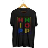 Hip Hop Vintage Unisex Tişört - Siyah - L