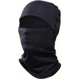 Hipatya Termal Kar Yüz Maskesi Unisex Pamuklu Balaklava Siyah Renkli Nefes Alabilir Kumaş