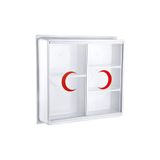 Hiper Büyük Plastik Ecza Dolabı 50cm x 47cm x11cm 157-TRNT
