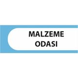 HiperAD Reklam Malzeme Odası Yazılı Okul Kapı Isimliği 25 × 9 cm Dekota | Kapı Yazısı 3mm Dekota Ilkokul