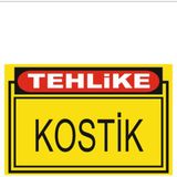 HiperAD Reklam Tehlike Kostik Dekota Baskı – 3 mm Forex Uyarı Tabelası 25 cm × 35CM - 1