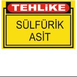 HiperAD Reklam Tehlike Sülfürik Asit Dekota Baskı – 3 mm Forex Uyarı Tabelası 25 cm × 35CM - 1
