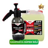 HİPERSONİK 5 KG ve KÖPÜK Yapıcı Kimyasal Dayanımlı Basınçlı Pompa 2 Litre