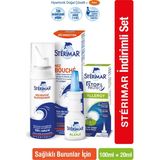 Hipertonik Burun Spreyi 100ML+STERIMAR Stop&protect Alerji Burun Spreyi 20ML