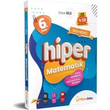 HiperZeka Hiper Zeka 2026 6. Sınıf Hiper Matematik Konu Anlatımlı & Etkinlikli Soru Bankası | Serkan Akça