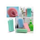 hipiylow Kendiliğinden Askılı Peeling ve Masaj Etkili Silikon Banyo Vücut Fırçası