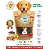 Hipoalerjenik Premium Airdried Barf Günlük Köpek Maması %100 Doğal Eğitim ve Ödül Maması Biftek Li,koruyucu ve Katkı Maddesi Içermez - 1 KG