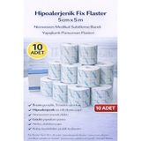 Hipoalerjenik Yapışkanlı Fix Flaster 5 cm x 5 M - 10 Adet - Seçenek