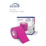 Hipoalerjenik Yüz Ve Vücut Uyumlu Kinesyo Tape Ağrı Bandı - 5M X 5Cm (Ac-150) Pembe