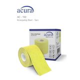Hipoalerjenik Yüz Ve Vücut Uyumlu Kinesyo Tape Ağrı Bandı - 5M X 5Cm (Ac-150) Sarı